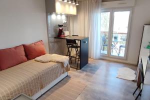 Appartements MANHATTAN Studio Balcon Ensoleille Parking Nord Montpellier : photos des chambres