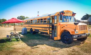 American School Bus Glamping - Somerset - Ubytování bez kategorie ve městě Cheddar