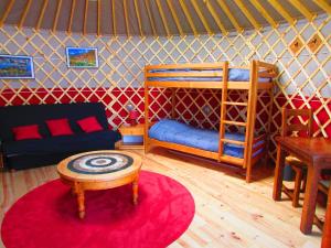 Campings Nuit insolite en Yourte : photos des chambres