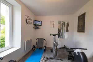 Villas Villa 6/11 pers - Piscine chauffee, jacuzzi, fitness, jeux d'arcade. : photos des chambres