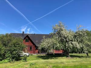 Part of house, sauna and terrace