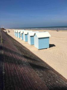 Appartements Face a la mer, appartement RDC Bray dunes : photos des chambres