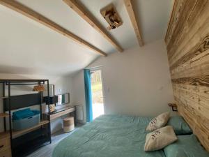 Chalets Chalet Charmant renove au bord du Lac St Point : photos des chambres