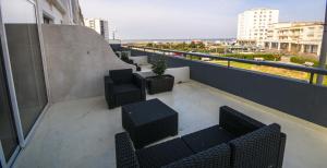 Hotels Le Littoral : Chambre Double avec Terrasse - Vue sur Mer