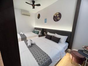 [New!] 1min to JonkerStreet Melaka loft 3BR 10PAX