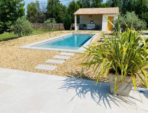 Maisons de vacances CASA MAMITA Country house swimming pool Saint Remy de Provence : photos des chambres