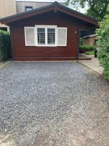 Sfeervolle blokhut op de Veluwe op recreatiepark Topparken in Beekbergen met vrije tuin en eigen parkeerplaats - 阿珀尔多伦