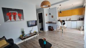 Appartements Golfe Juan Studio : photos des chambres