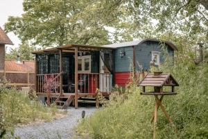 Pipowagen de Zwerveling aan zee