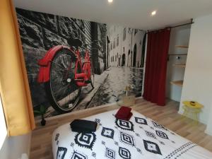 Appartements Le Velo Vintage, Beau 2 pieces centre ville : photos des chambres