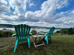 Chalets Chalet Charmant renove au bord du Lac St Point : photos des chambres