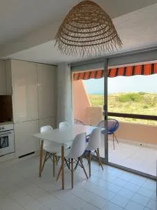 Mon Petit Paradis, vue sur dunes et mer, accès direct plage Robinson, terrasse, parking privé, très ressourçant, à Marseillan Plage - 卡斯特拉斯