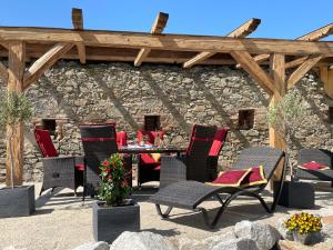 Ferienwohnung im Chaletstil Giebeltraum 115 qm Wellness Fitness Sauna Bergrödelhof