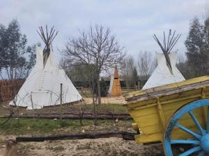 Campings Camping Syl-Vallee Western Village : photos des chambres