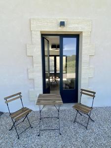 Maisons de vacances L'Eperonnette, cozy house with swimming pool, surrounded by vineyard, near St Emilion : photos des chambres