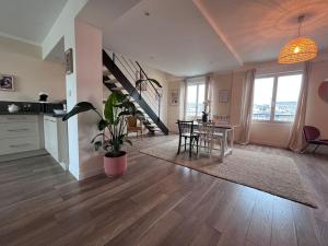 Appartements Le Carlotta Grand duplex hyper centre, port Caen : photos des chambres