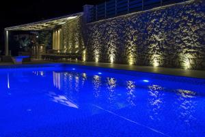 Luxurious Villa Kastro with Salt Water Swimming Pool Lefkada Greece