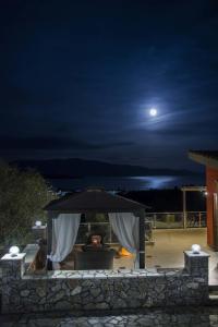 Luxurious Villa Kastro with Salt Water Swimming Pool Lefkada Greece