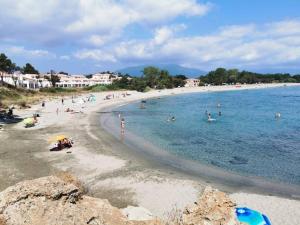 Studio mezzanine 4 personnes Linguizetta marine de Bravone Corse