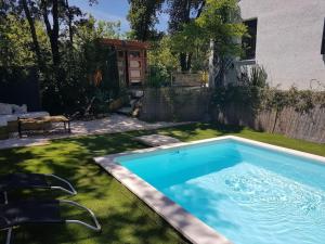 Maisons de vacances Comfortable villa with swimming pool and view : Maison 2 Chambres