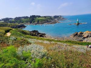 Maisons de vacances Maison de 3 chambres avec jardin amenage et wifi a Saint Alban a 3 km de la plage : photos des chambres