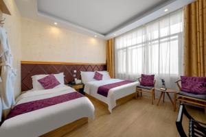 하얼빈 XinQihang Hotel Harbin Taiping Airport 호텔 스위트룸