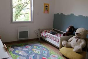 Maisons de vacances Maison bois avec terrasse sur pilotis : photos des chambres