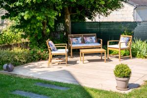 Maisons de vacances Le Clos Eugenie - Charmante maison avec jardin et vue sur la Loire : photos des chambres