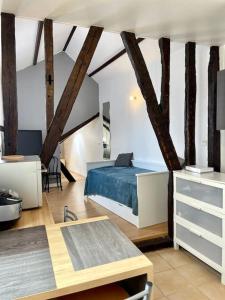 Appartements Suites Rive Gauche - Nemours Centre - Chez Ingrid : photos des chambres