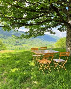 Maisons de vacances L'Impradine, grand gite vue et nature splendides : photos des chambres