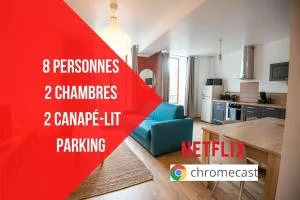 MAISON DIVISÉE EN 2 APPARTEMENTS POUR 8 PERSONNES - 屈尔河畔阿尔西