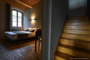 Maisons de vacances Gite Les Muses, Ancien hotel particulier avec SPA : photos des chambres