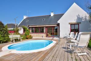 Maisons de vacances Echappee Bretonne entre ocean et nature : photos des chambres