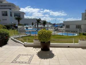 SUNNY 3Bed APARTMENT IN THE COSTA ADEJE WITH THE OCEAN VIEW ON THE 1st COASTLINE