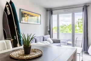 Appartements A contemporary stay near city center : photos des chambres