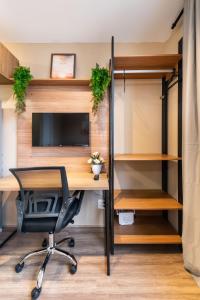 120 Lindo Studio com Piscina - Brás