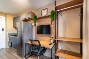 120 Lindo Studio com Piscina - Brás