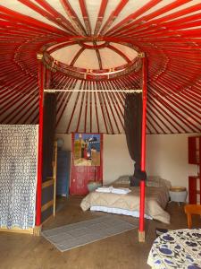 Tentes de luxe Yourte mongole : photos des chambres