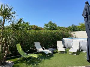 Maisons de vacances Mer Havre de Paix - Clim & Piscine : photos des chambres