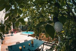 Appartements Le serenite - T3 en maison de ville avec piscine : photos des chambres