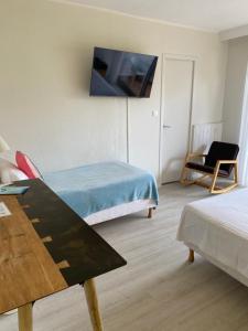 Hotels Hotel Saint-Clair, cote Plage : photos des chambres