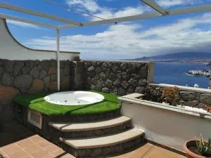 Apartamento con Vistas al mar y jacuzzi privado - El Puerto