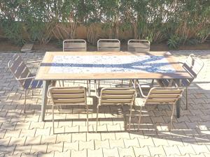 Rez-de-jardin terrasse de 100m²