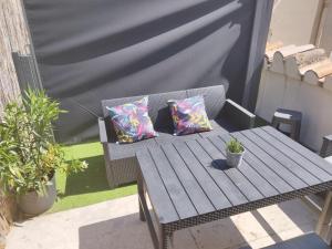 Appartements Charmant Appart cosy + terrasse : photos des chambres