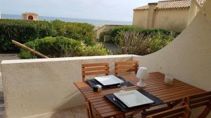 Maisonnette Port Leucate vue sur mer
