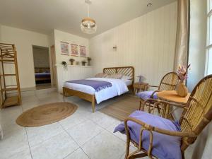 Maisons de vacances Gite a Villereal avec spa : photos des chambres