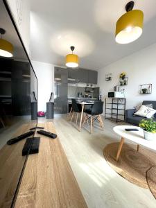 Appartements CHARMANT 2 CHAMBRES STANDING TOUT EQUIPE AVEC TERASSE : photos des chambres