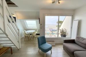 Appartements Acces Direct Plage, logement unique pour 4 personnes , dernier etage d'un immeuble : photos des chambres