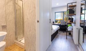 Bedrooms at Electric Press near Sheffield City Centre