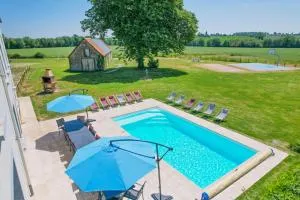 Crazy Villa Gilliere 61 - Heated pool - Basket - 2h Paris - 30p - Montchevrel